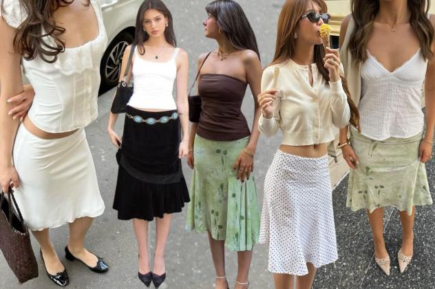 Item "Chiếm Sóng" Khắp Thế Giới: Chân Váy Lửng (Midi) Đang Làm Mưa Làm Gió Hè 2026, Nàng Đã Sắm Chưa? | Kaylin