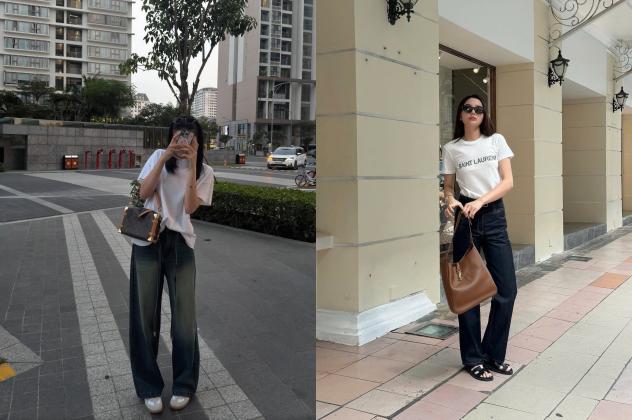 Học Sao Việt Phối Đồ "Đỉnh Chóp" Với Quần Jeans Ống Rộng: 4 Công Thức Hack Dáng Ai Mặc Cũng Đẹp | Kaylin