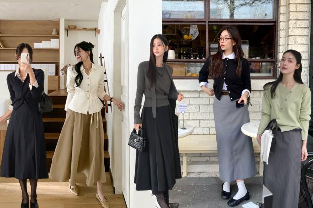 Dẫn Đầu Xu Hướng Công Sở 2026: 2 Kiểu Chân Váy "Thần Thánh" Giúp Nàng Hack Dáng & Thanh Lịch Tuyệt Đối | Kaylin