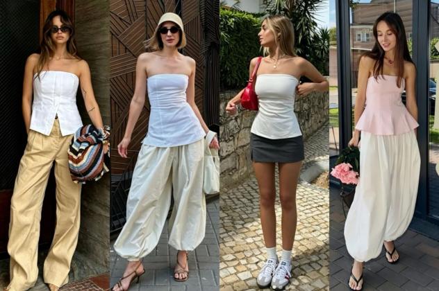 Áo quây peplum item giải nhiệt mùa hè giúp nàng tôn vóc dáng hoàn mỹ