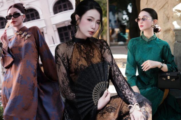 Không Còn Là "Nàng Thơ": Áo Dài Tết 2026 Gọi Tên Phong Cách "Phú Bà" Quyền Lực & Sắc Sảo | Kaylin